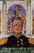 Carl Larsson portratt av overstelojtnant pontus linderdahl oil painting on canvas